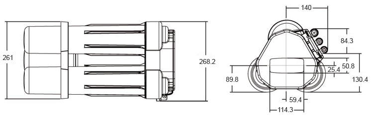 Dimensions osmoseur pentair water prf ro